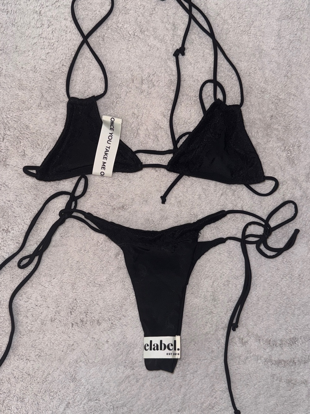 NWT MARS THE LABEL bikini set